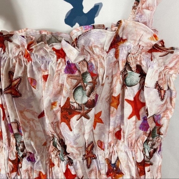 NWT Anthropologie Eva Franco Starfish Short Set Size L - Picture 9 of 16